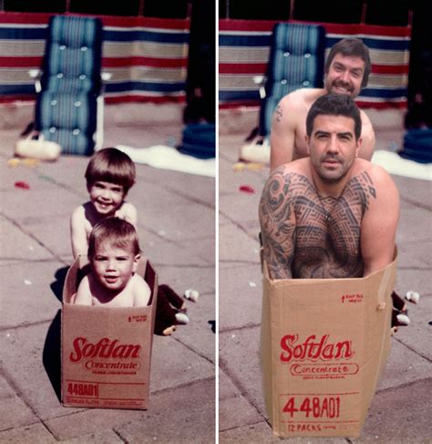Amazon business everything for your business. Two Brothers Recreated Their Childhood Photos For Parents ...