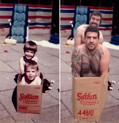 Amazon business everything for your business. Two Brothers Recreated Their Childhood Photos For Parents ...