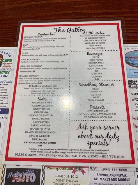 View reviews, menu, contact, location, and more for cross street coffee restaurant. Menu of Galley in Deltaville, VA 23043