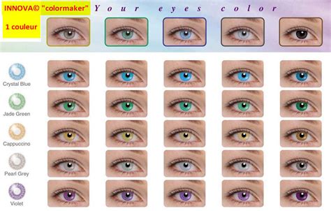 Monture grise ou bleu pour de yeux bleus, verte ou violette pour des yeux verts, brune ou écaille pour des yeux marrons ou examiner soigneusement la lentille, si elle est endommagée ne pas la reposer sur l'œil. LE + LE - Sur Toutes les lentilles de couleur | Page 48 ...
