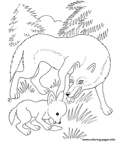 His adventures along with his human best good friend shaggy and his nephew scrappy doo are the stuff of childhood legend. Wolf Mother And Wolf Cub Coloring Pages Printable