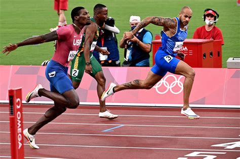 His father was 18 and his mother was 16 at the time. Italian Jacobs takes surprising gold in men's 100m