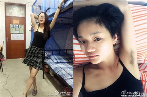 See more ideas about armpits, hair, body hair. Chinese Women Are Showing Off Their Armpit Hair for The ...