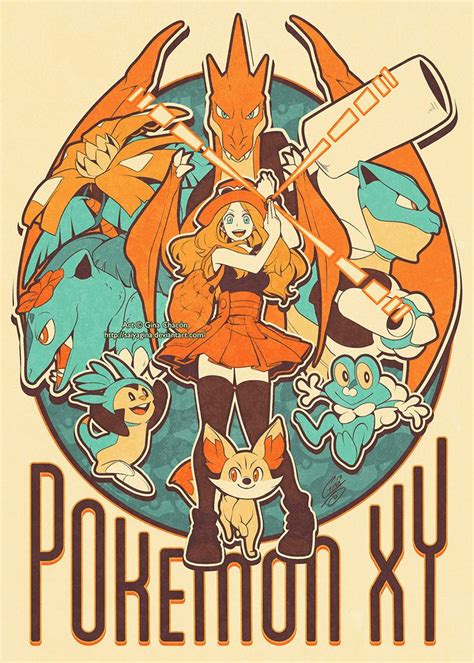 Every fav makes me a bit happier. Vector Illustration for Pokemon X and Y featuring the ...