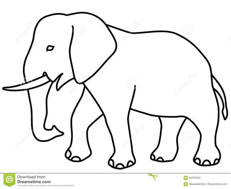Check spelling or type a new query. Elephant contour icon stock vector. Illustration of ivory ...