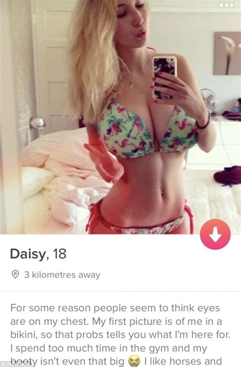 They are followed by the age. Tinder profiles that prove some daters have no shame ...