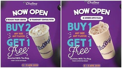 Namun walaupun banyak penggunanya, tidak semua pengguna tahu cara. Promo Chatime - Beli 2 Minuman Rasa Apapun GRATIS 1 Roasted Milk Tea, Cek Syaratnya - Tribun Travel