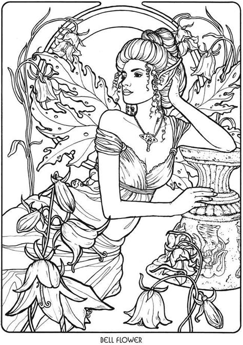 If you are looking for some mindful relaxation and stress reduction, these printable adult coloring pages are for you. Pin by Moon Wolf_song on Coloring Pages | Fairy coloring ...