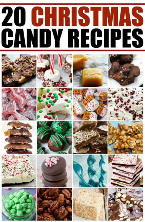 Are you looking for some great christmas candy recipes? 20 Christmas Candy Recipes - Creme De La Crumb