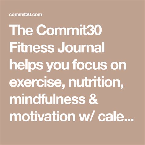 Fitness Journal, Start Crushing Your Fitness Goals Now ...