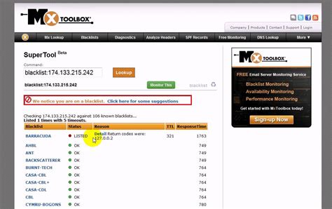 John's mail server checks both the. BlackList Check - How To Check to see if you are ...