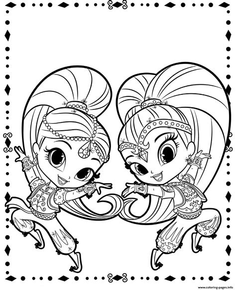 Color her any color you want with this free lol surprise doll coloring page from lotta lol. Two Genies In A Bottle Coloring Pages Printable