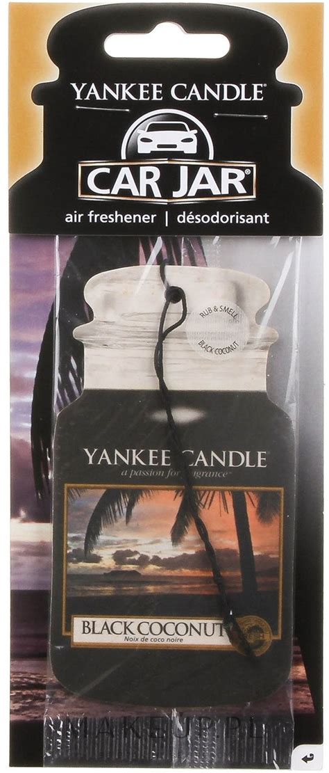 Your car will become more inviting in seconds. Yankee Candle Car Jar Black Coconut Air Freshener - Zapach ...