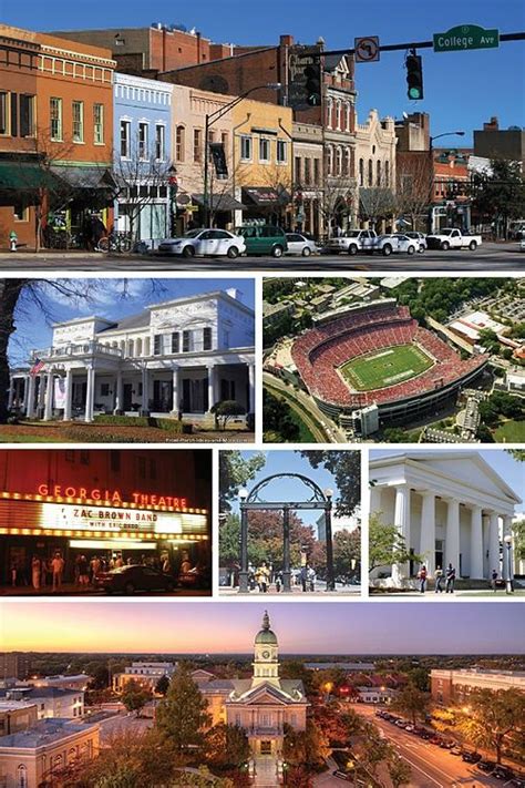 Displays huge branches festooned with spanish moss Athens, Georgia: The Classic City. | Athens georgia ...