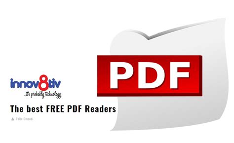 Adobe acrobat pro dc es una herramienta profesional para trabajar sobre pdfs, permitiéndote editarlos, firmarlos, protegerlos, convertirlos o combinarlos. The best FREE PDF Readers for Windows | Innov8tiv