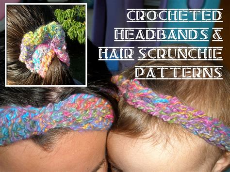 It will look lovely decorating your home and takes very little time. Curly Q Headband and Hair Scrunchies to Crochet : 4 Steps ...