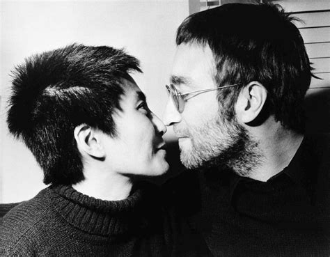 They instantaneously connected and began a whirlwind (and at times controversial) romance. The Story of John Lennon and Yoko Ono Exchange a Bag of ...