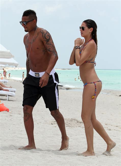 He has even tattooed her name on his right bicep (as you can see from the photo). Melissa Satta, Kevin-Prince Boateng - Melissa Satta and ...