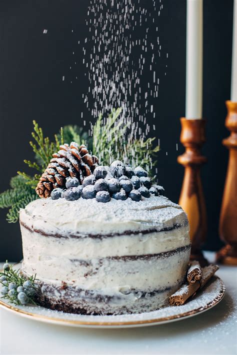 You can write name on birthday cakes images, happy birthday cake with name editor, personalized birthday cake there are too many birthday cakes with the name downloads which you can choose. Rustic Chocolate Blueberry Christmas Cake | Christmas cake ...