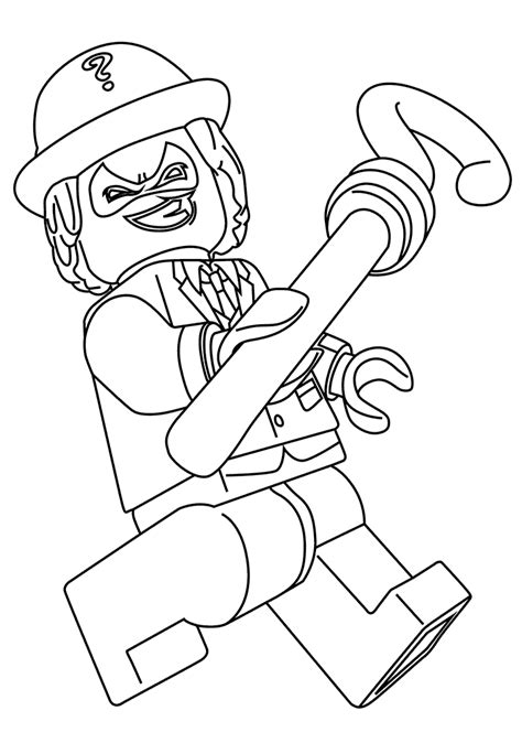 Lego coloring pages coloring for kids adult coloring pages coloring sheets coloring books lego dc lego batman superhero hulk. Riddler Coloring Pages at GetDrawings | Free download