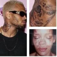 Chris brown has some new ink. Has Chris Brown tattooed Rihanna on his neck? - FLAVOURMAG