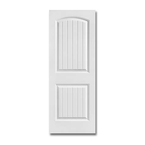 Textured 1 panel custom masonite laser cutting masonite 4 ft. Cheyenne - 2 Panel Camber Top Plank Smooth | Craftwood ...