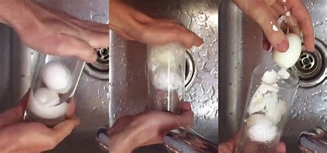 Shake It Up: How to Peel Eggs with a Glass of Water « Food ...