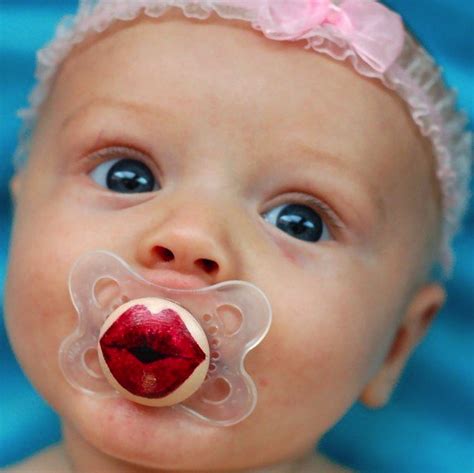 Комплект из топа и шорт kissy kissy. Kissy Face - Hand Painted Custom Pacifier In MAM Clear on Luulla