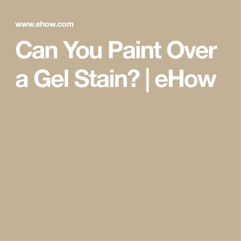 This video shows the first step of refinishing those ugly thermafoil or vinyl cabinets. Can You Paint Over a Gel Stain? | Honey oak cabinets ...