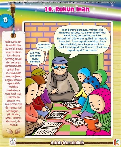 Pendidikan anak usia dini (paud) adalah : 101 Komik Teladan Islam dan Adab Hadist Rasulullah (Dengan gambar) | Komik anak, Pendidikan anak ...