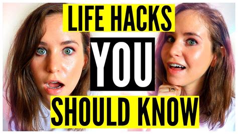 LIFE HACKS EVERYONE SHOULD KNOW FOR FALL - YouTube