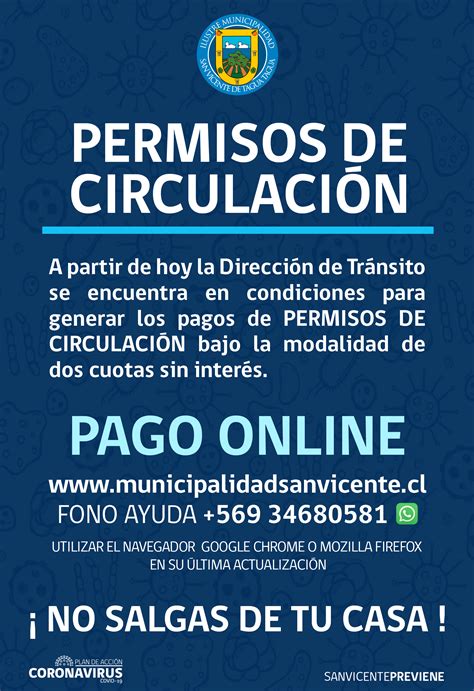 3 revisión técnica y/o homologación. ACTUALIZACIÓN | PERMISOS DE CIRCULACIÓN - Ilustre Municipalidad San Vicente de Tagua Tagua