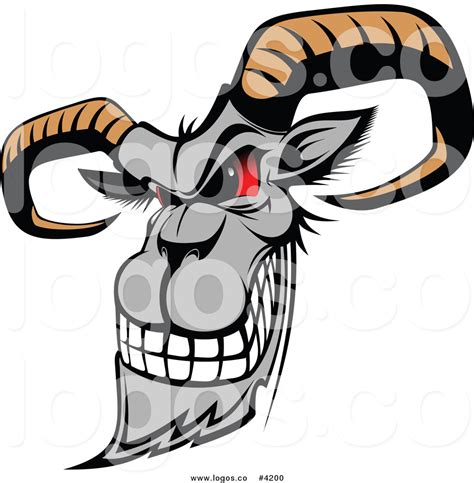 Encontre imagens stock de goat logo em hd e milhões de outras fotos, ilustrações e imagens vetoriais livres de direitos na coleção da shutterstock. Royalty Free Mad Goat Logo by Vector Tradition SM - #4200