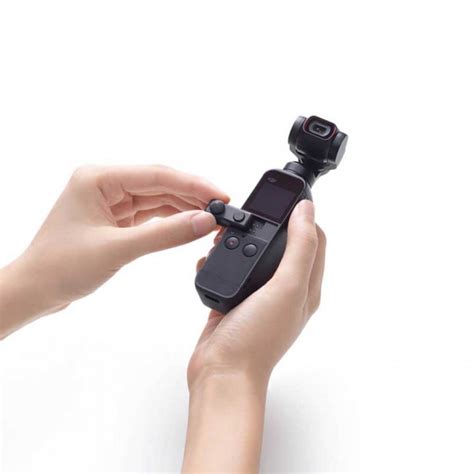 So historically dji has split those out (dedicated buttons for taking photos and another for video), but with the newer controller they blend them together. DJI Pocket 2 Mini Control Stick Australia
