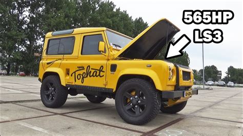 Overall goal is to have the simplest and most reliable setup. LS swapped Land Rover Defender by TopHat (565 HP LS3) - YouTube
