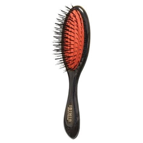 Double pint large round ceramic brush. Isinis D340 Nylon Compact Brush