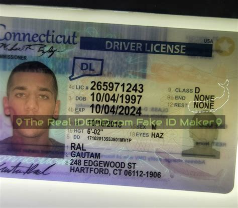 Scanning areas of the real connecticut id card: Connecticut Fake ID | Buy premium scannable fake ids by IDGod