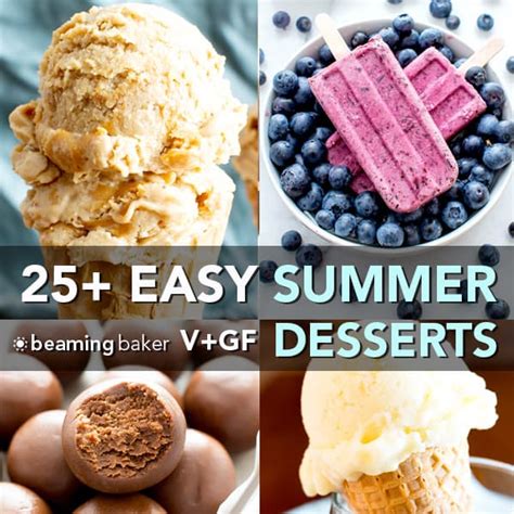 This paleo recipe will make you regret ever using a boxed mix. 25+ Easy Summer Desserts Recipes (Gluten-Free, Vegan ...