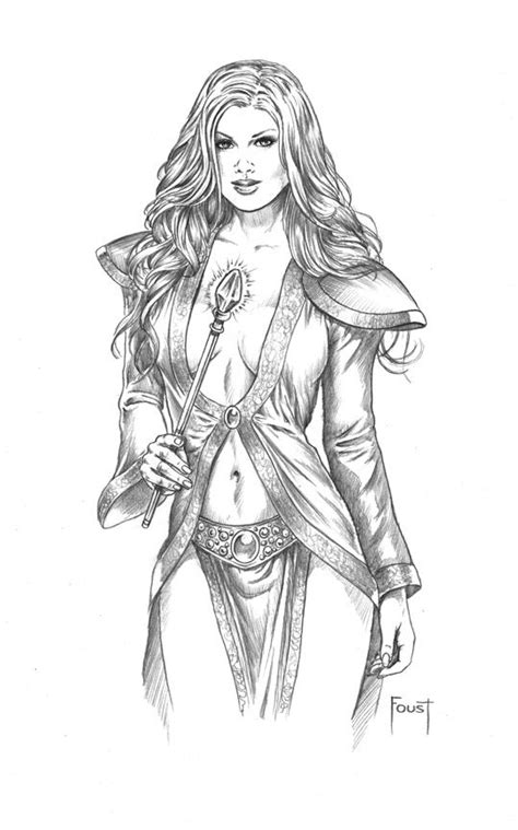 Adult art nouveau style fire woman. Pin on pencil sketches