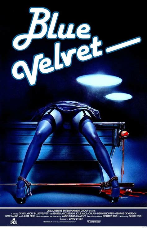 Again, unless you're an art house snob who sees art and genius when there isn't any there. BLUE VELVET Movie Poster 1986 David Lynch Dennis Hopper | eBay