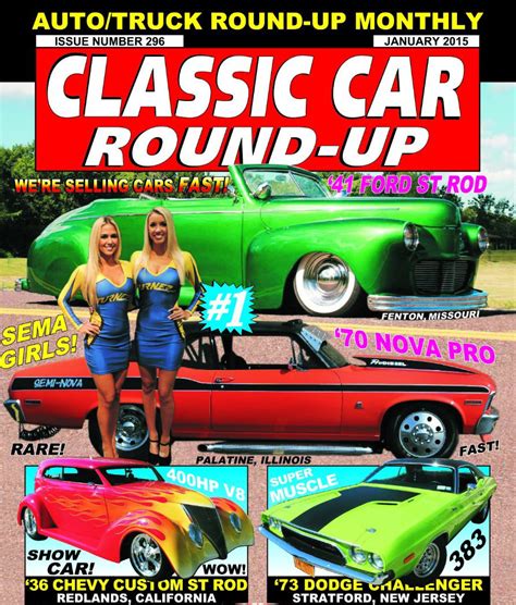 Classic Car Round-up Magazine - Discount Subscription