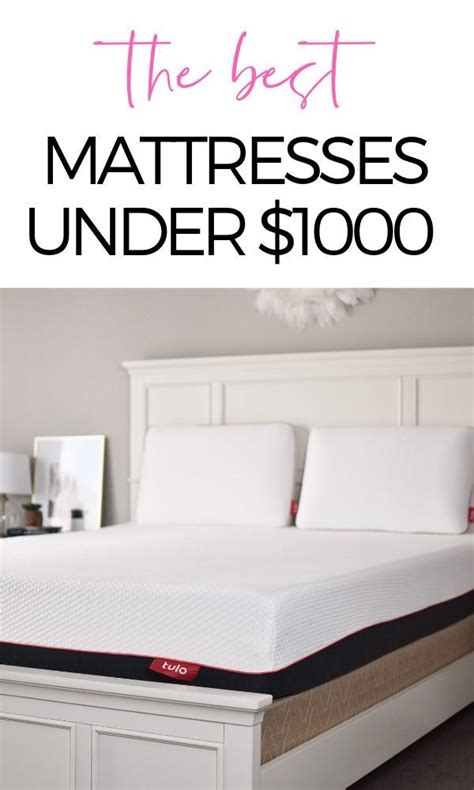 It is one of the best affordable mattresses. Best Mattresses Under $1000 | Best mattress, Mattress ...