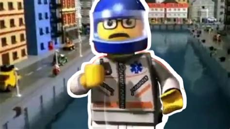 Wie malt man der lego ninja von ninjago dehellokids ganzes ninjago malen ausmalbild. A Man Has Fallen into The River in Lego City but its bad - YouTube