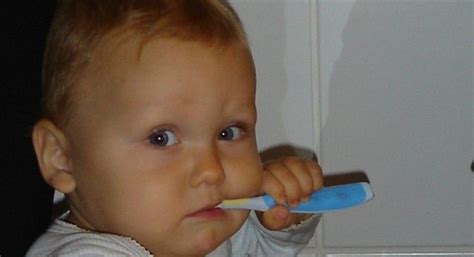 Wann bekommt ihr baby zähne? Baby-Zähne richtig putzen - Zahnpflege von Anfang an ...