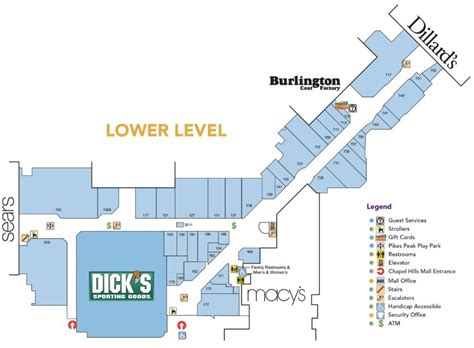 Colorado mills, lakewood, jefferson county, colorado, united states — location on the map, phone, opening hours, reviews. Chapel Hills Mall shopping plan | Mall, Burlington coat ...