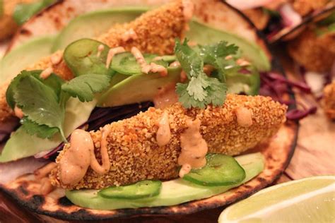 Maybe you would like to learn more about one of these? Oven Baked Fish Tacos with Smoky Chipotle Sauce