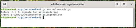 I am unclear if an anchor tag should come before a query string or after. URL Encode a String · GolangCode