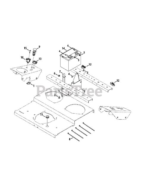 Does anybody know where the switch is located? Cub Cadet L60 KW (53YI2RTD050) - Cub Cadet 60" Tank Zero ...