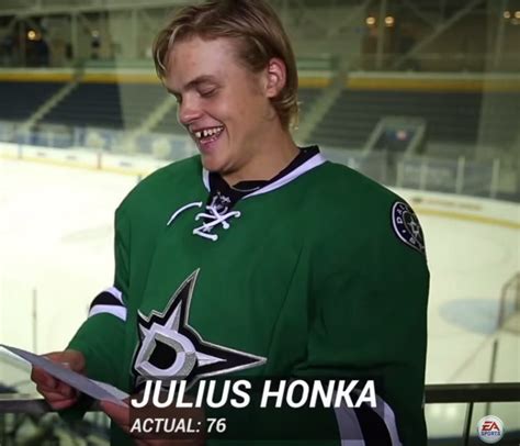 Julius Honka Reacts To His EA Sports NHL 16 Ranking