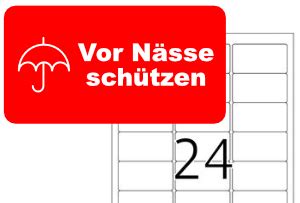 Sie haben die möglichkeit, einen testdruck zu starten. Herma-Etikett 4645: Vor Nässe schützen | Pdf-Vorlage zum ...